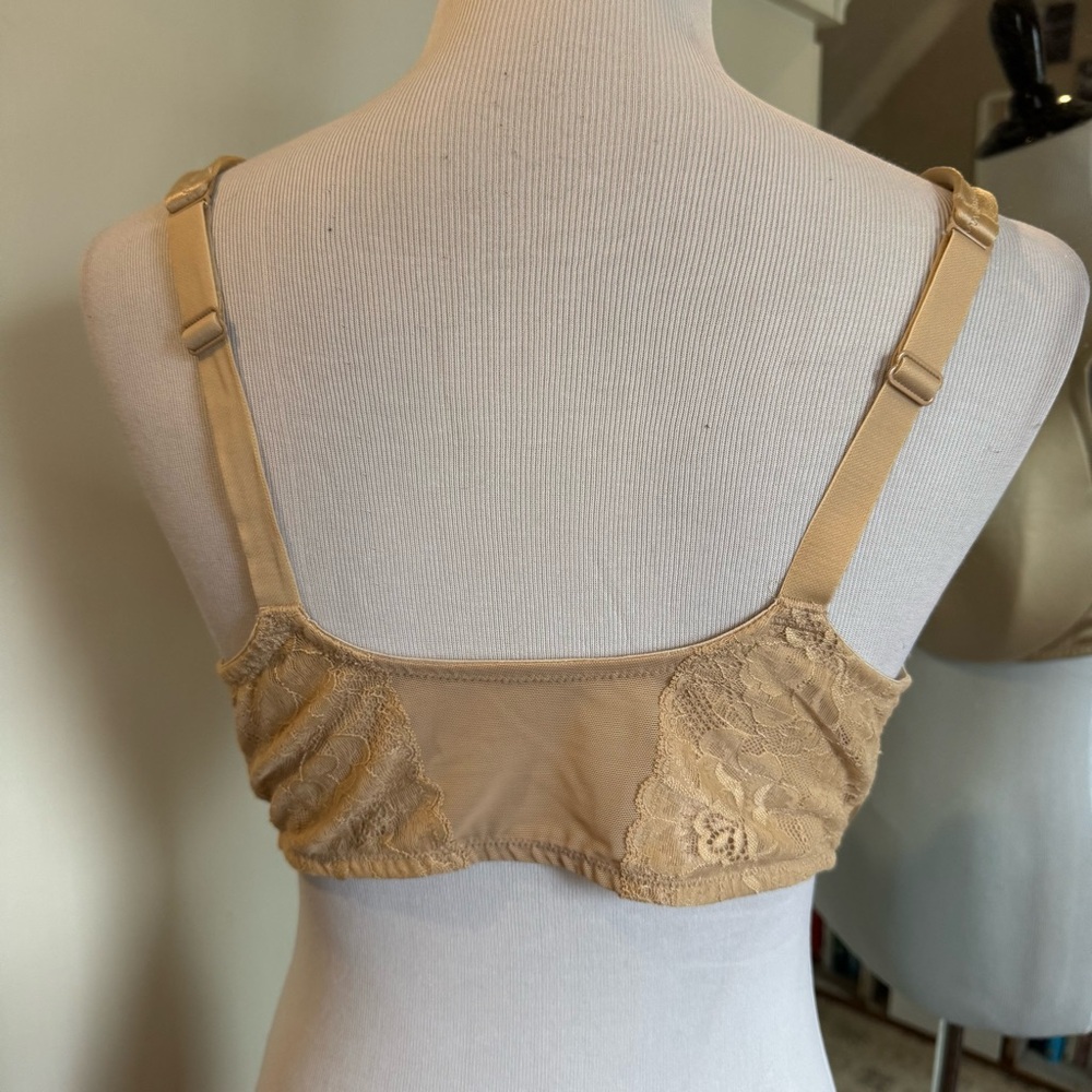 Cacique 38DDD Beige Lightly Lined Bra - Picture 3 of 5